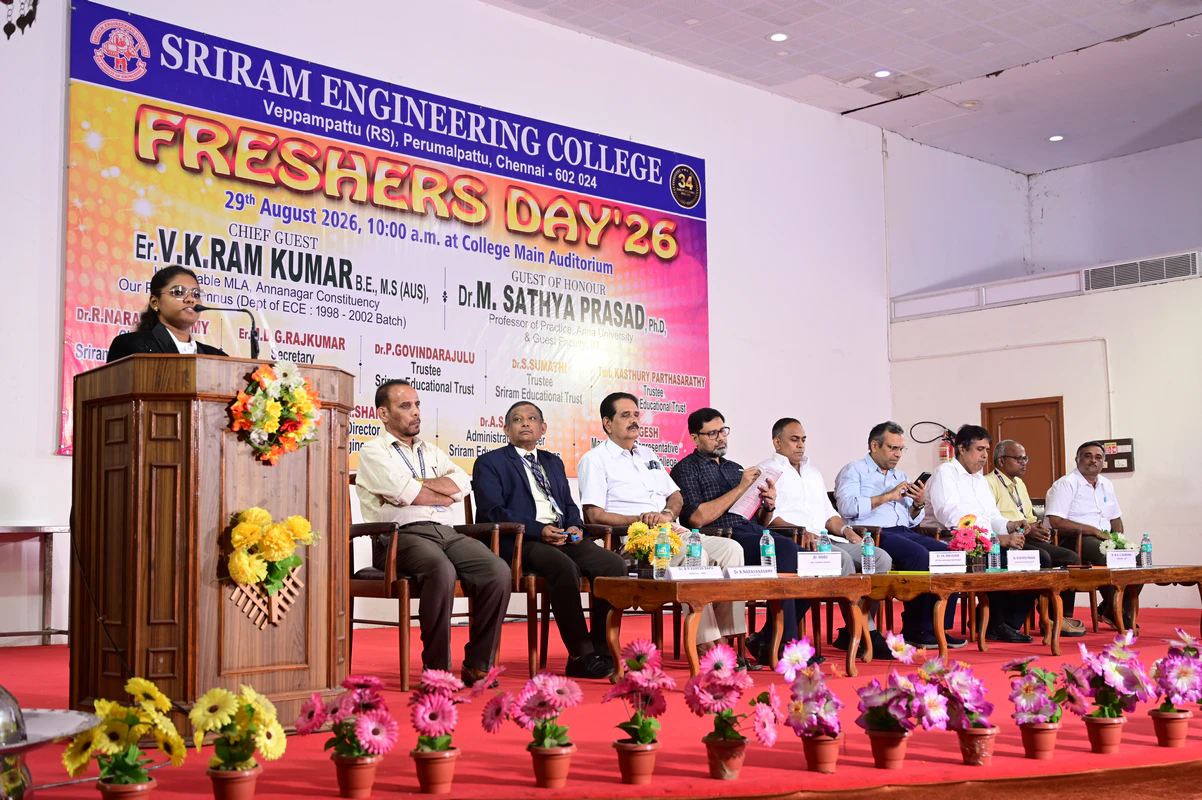 Freshers Day '26 Celebrations at Sriram Engineering College