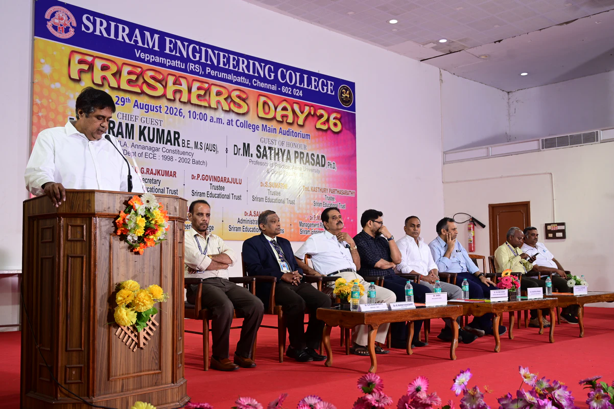 Freshers Day '26 Celebrations at Sriram Engineering College