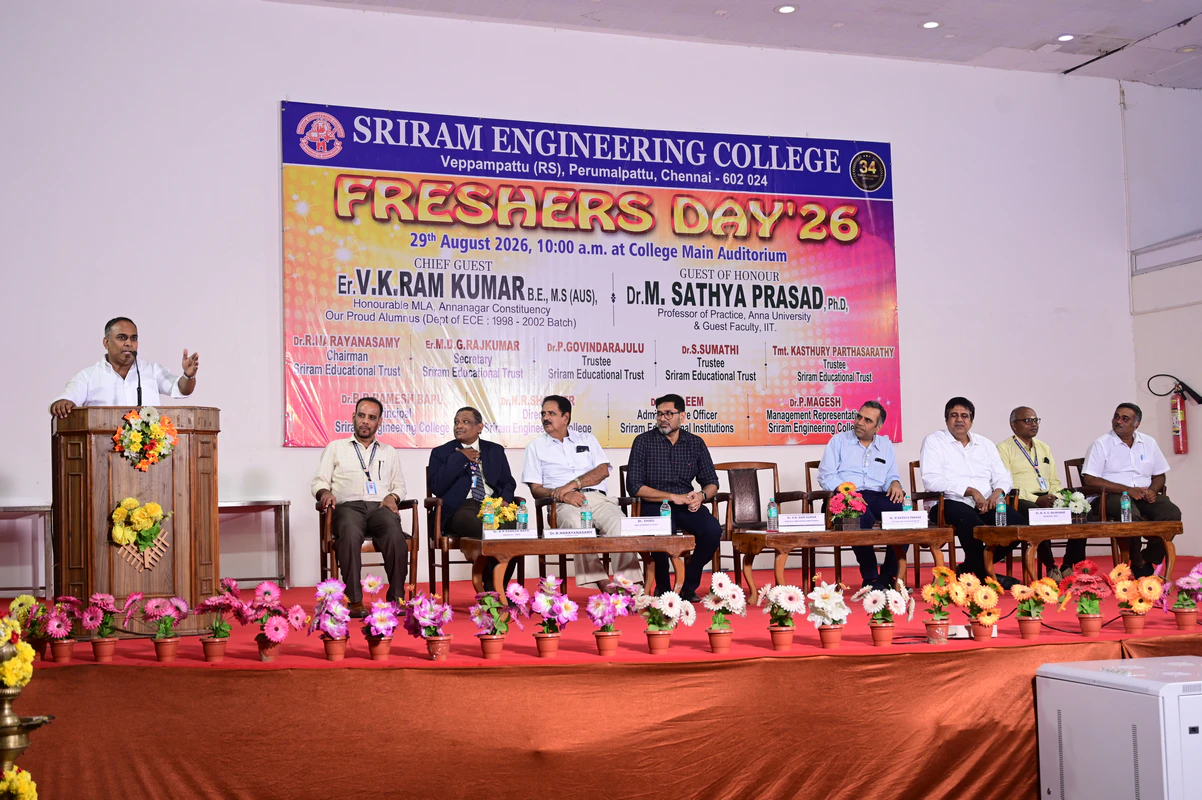 Freshers Day '26 Celebrations at Sriram Engineering College