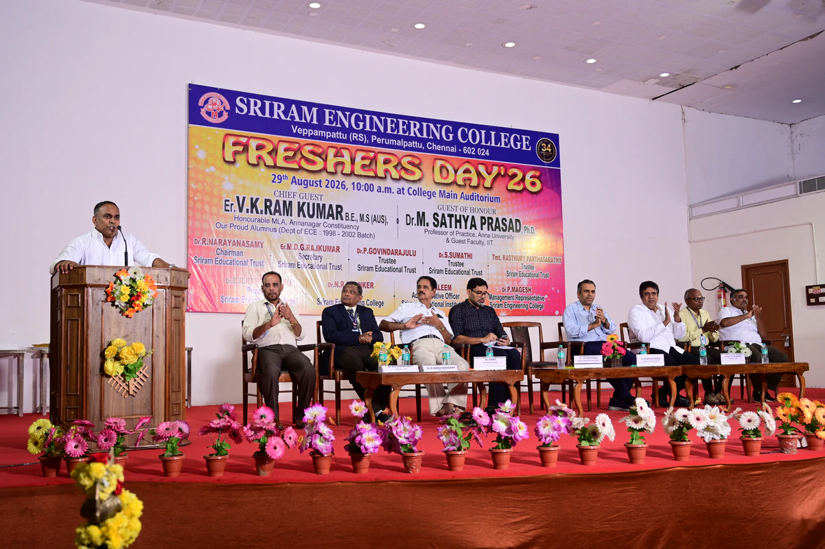 Freshers Day '26 Celebrations at Sriram Engineering College