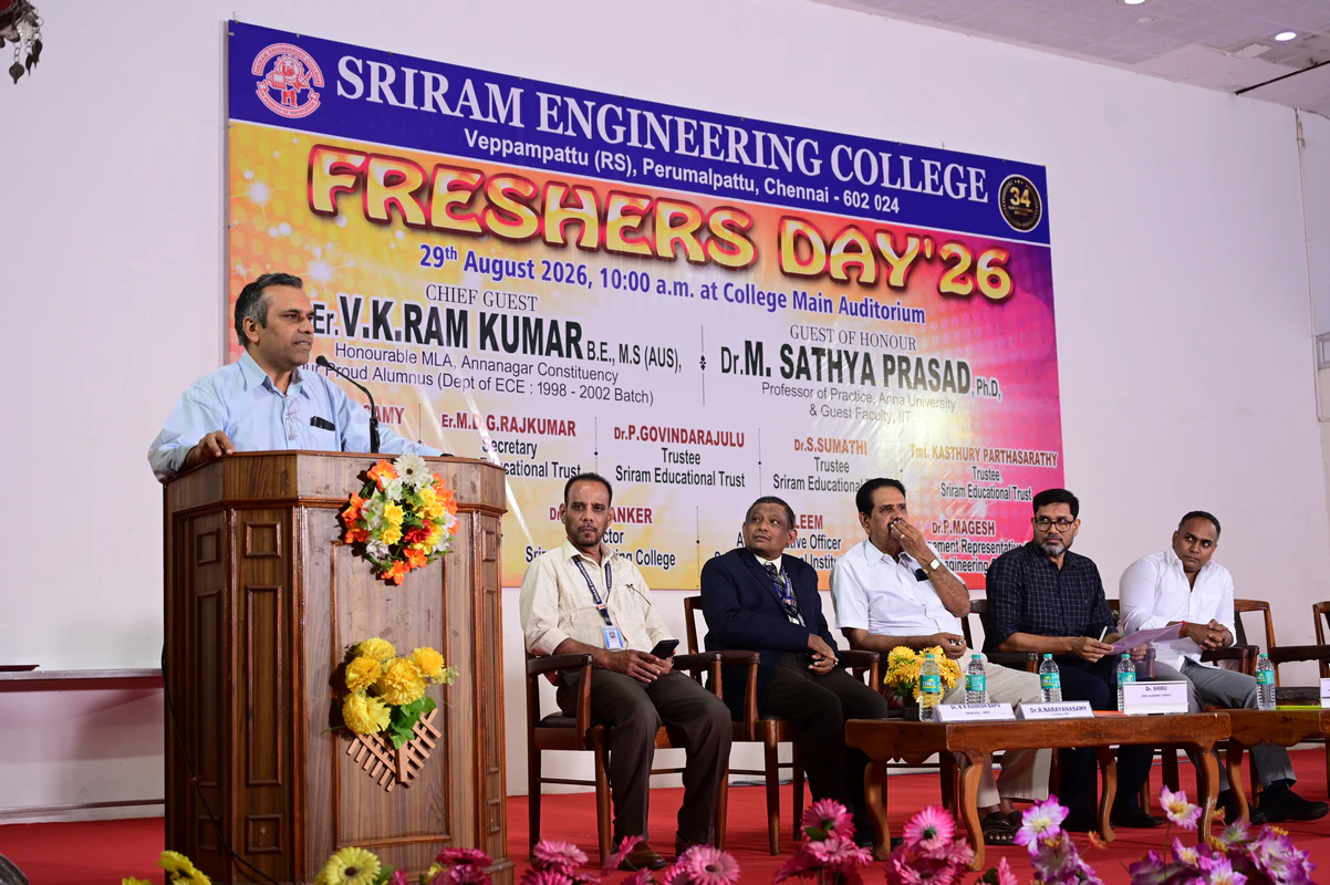 Freshers Day '26 Celebrations at Sriram Engineering College