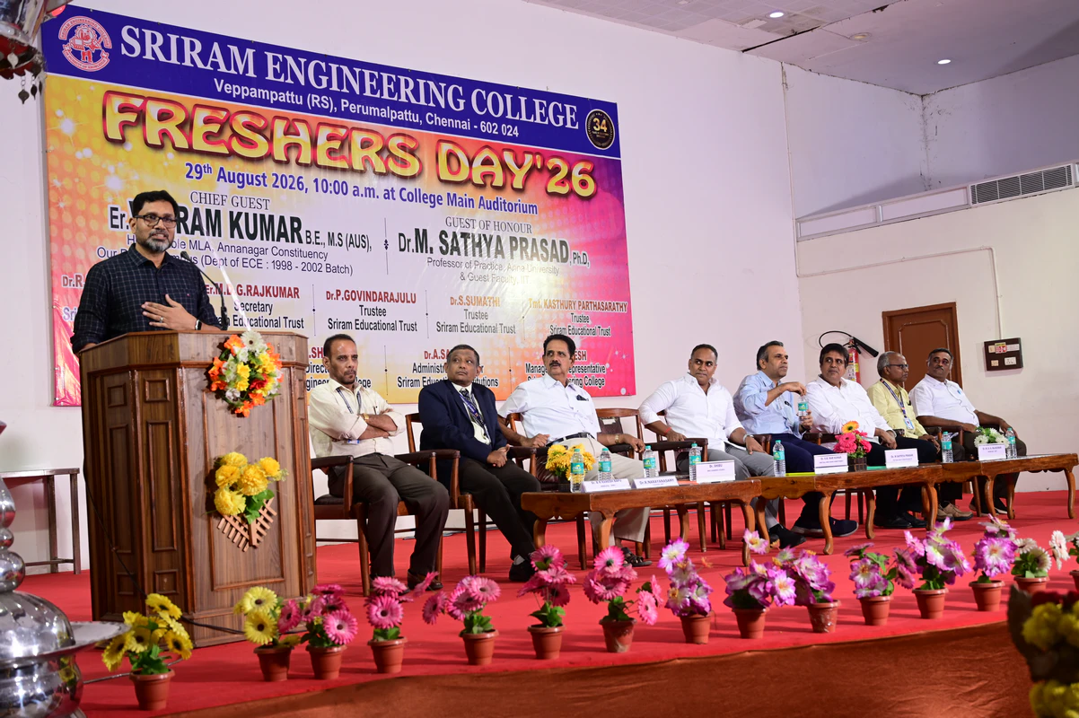 Freshers Day '26 Celebrations at Sriram Engineering College