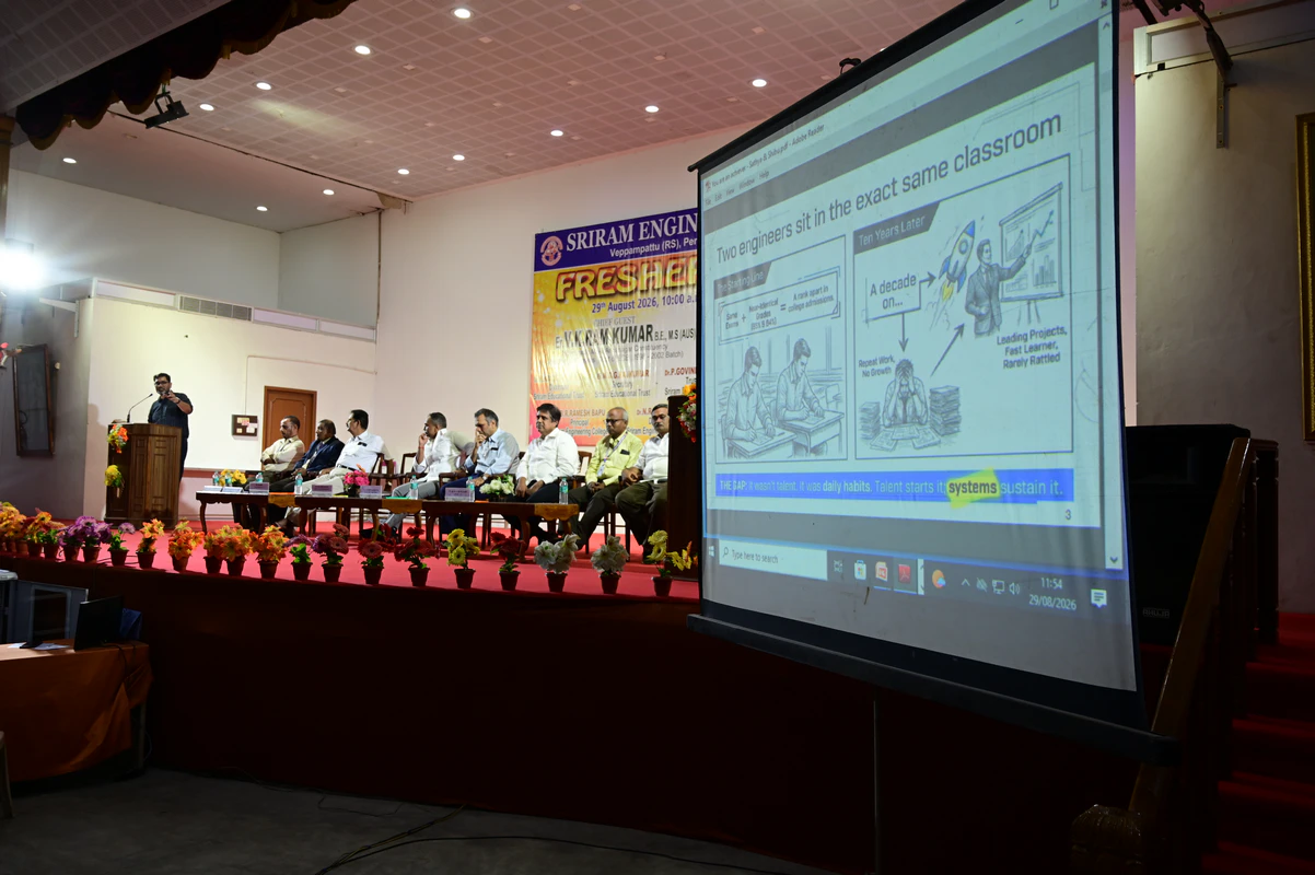 Freshers Day '26 Celebrations at Sriram Engineering College