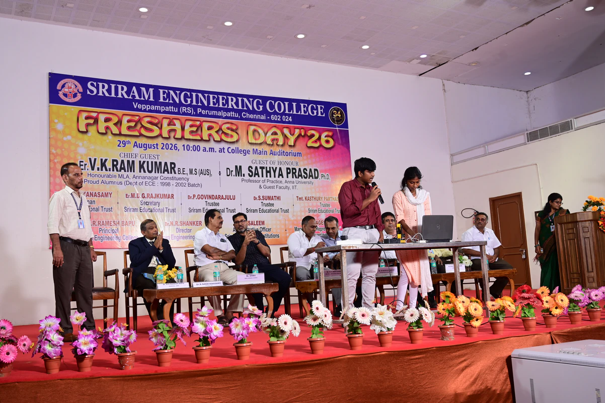 Freshers Day '26 Celebrations at Sriram Engineering College