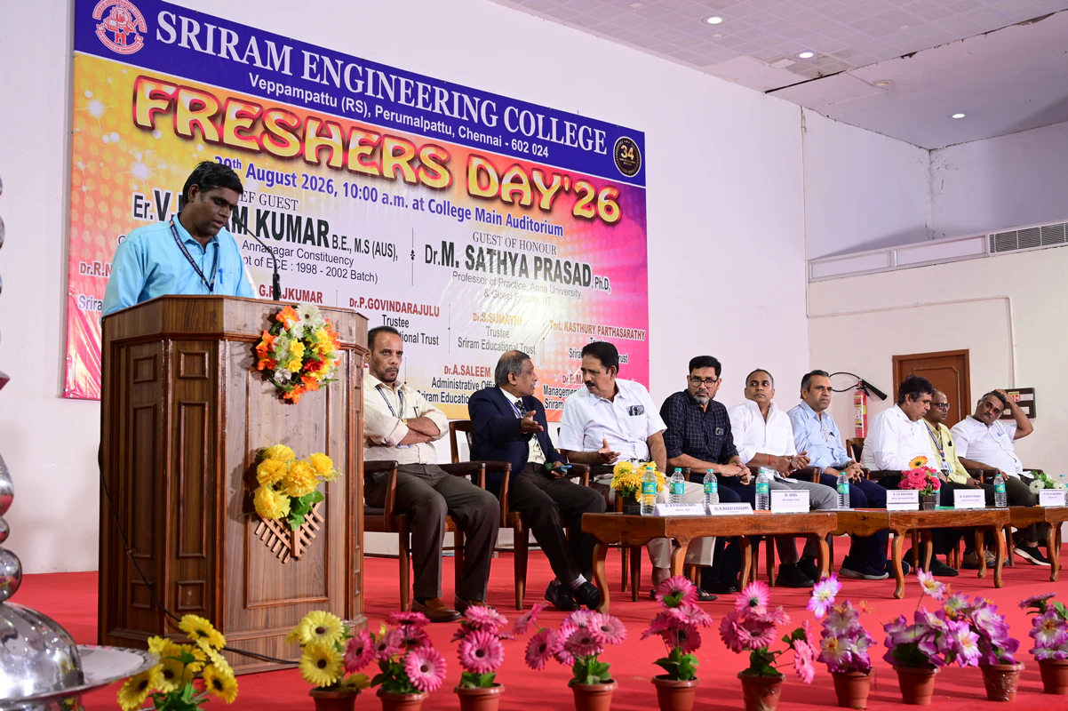Freshers Day '26 Celebrations at Sriram Engineering College
