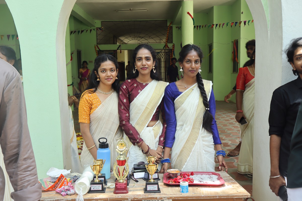 Onam Festival 2026 at Sriram Engineering College